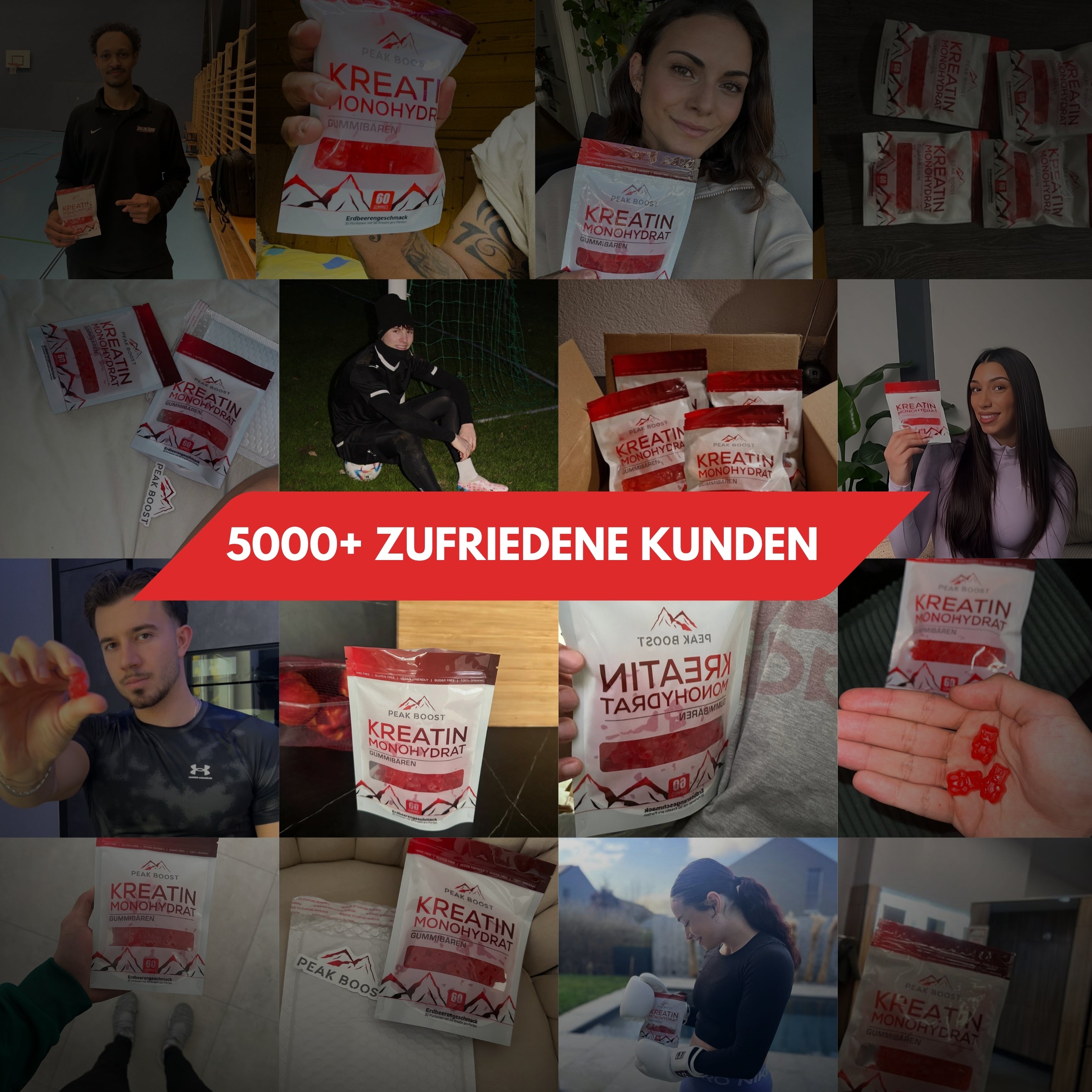 Kreatin Monohydrat | 90 Gummibären