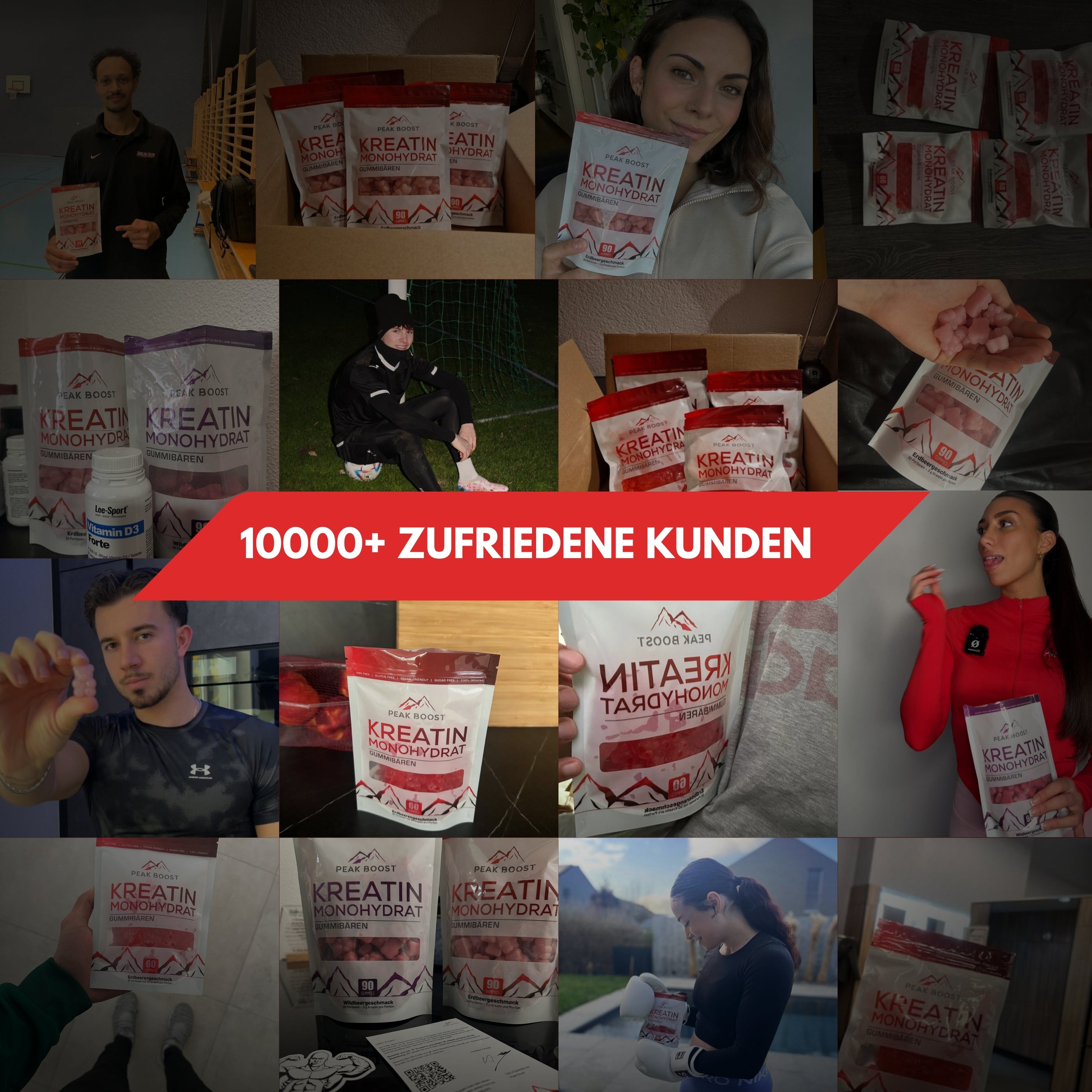 Kreatin Monohydrat | 90 Gummibären